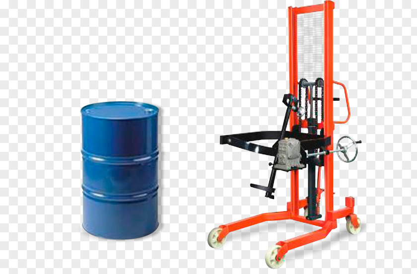 Drum Handler Stacker Pallet Jack Material-handling Equipment PNG