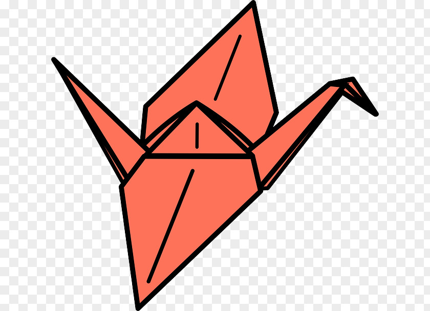 Origami Thousand Cranes Clip Art PNG