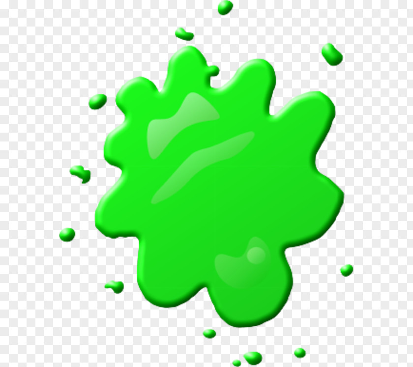 Paint Blob Slime Clip Art PNG