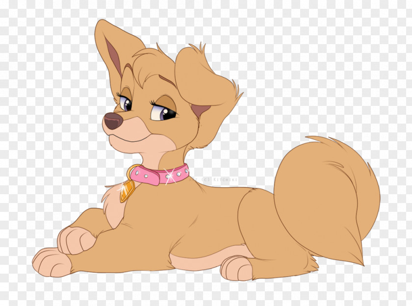 Puppy The Tramp Scamp Fan Art Drawing PNG