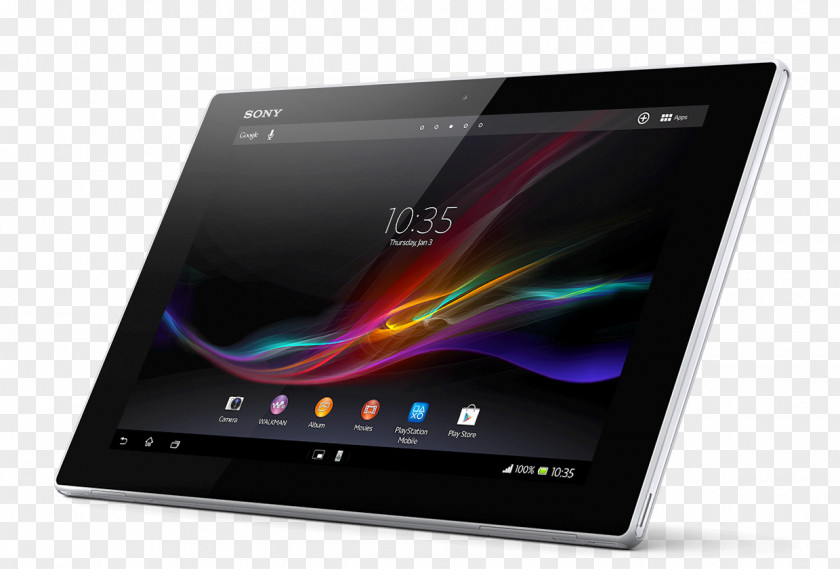 Tablet Image Sony Xperia Z4 Z Z2 S PNG