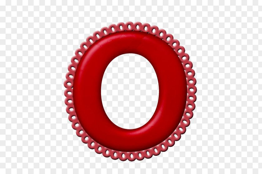 Vermelho Alphabet Letter PNG