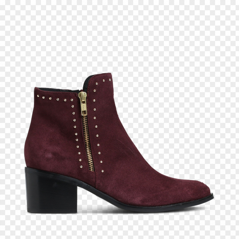 Boot Suede Chelsea High-heeled Shoe PNG