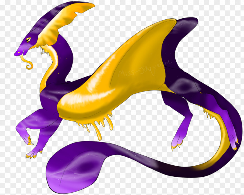 Clip Art Purple Legendary Creature PNG