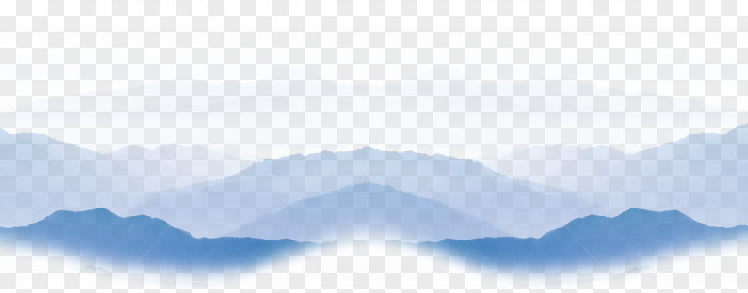 Misty Mountains Sky Pattern PNG
