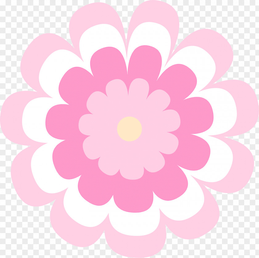 Pink Petal Flower Pattern Plant PNG