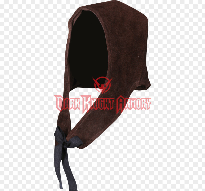 Suede Leather Cap Coif Lining PNG