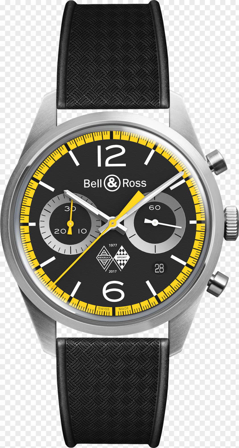 Watch Bell & Ross, Inc. Chronograph Strap PNG
