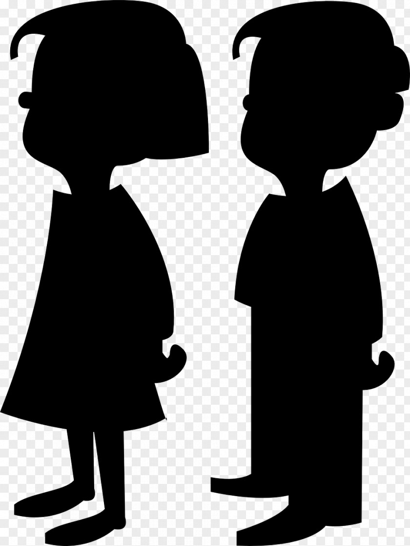 Young Silhouette Clip Art PNG