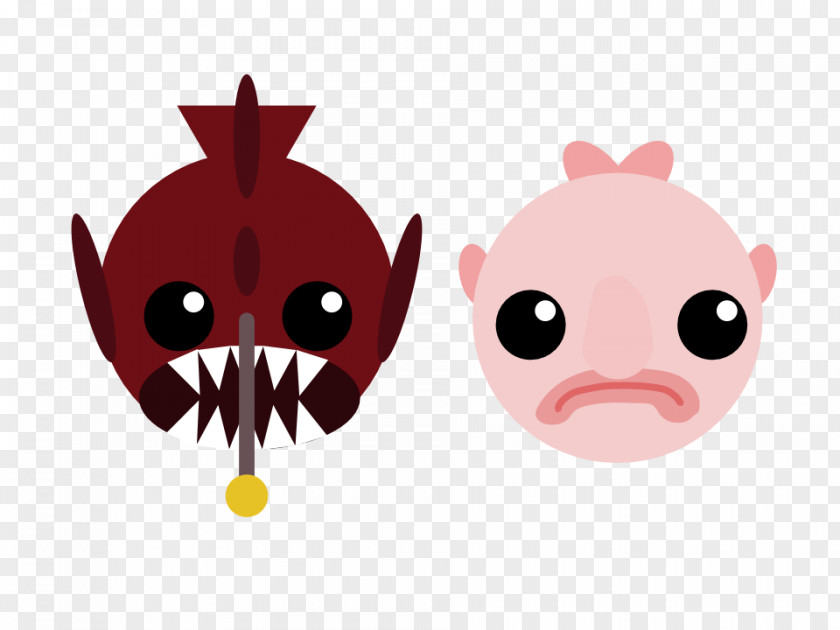 Blobfish Anglerfish Mope.io Whiskers PNG