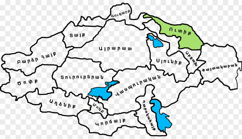 Kingdom Of Armenia Utik Greater Artsakh PNG