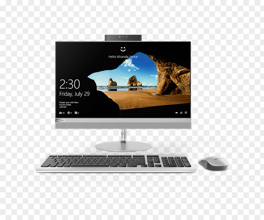 Laptop IdeaCentre Lenovo All-in-one Intel Core I5 PNG