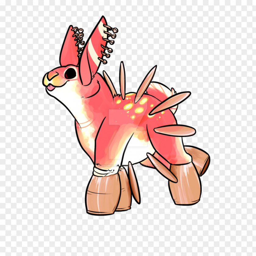Red Fox Fawn Horse Dog Chicken Finger Character PNG
