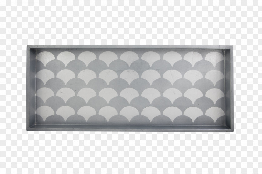 Serving Tray Rectangle Grey PNG