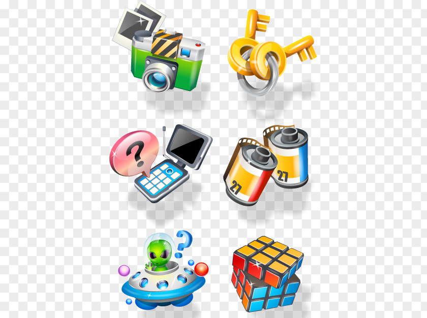 Vector Cube Software Logo Icon PNG