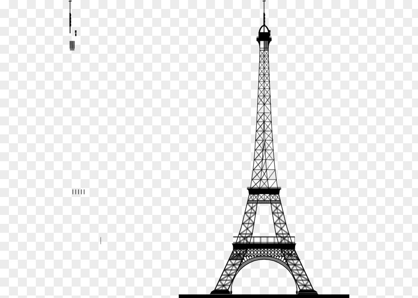 Vector Eiffel Tower Drawing Clip Art PNG