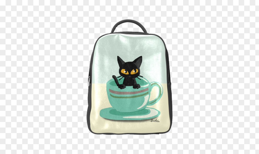 Cup Model Cat T-shirt Bag PNG