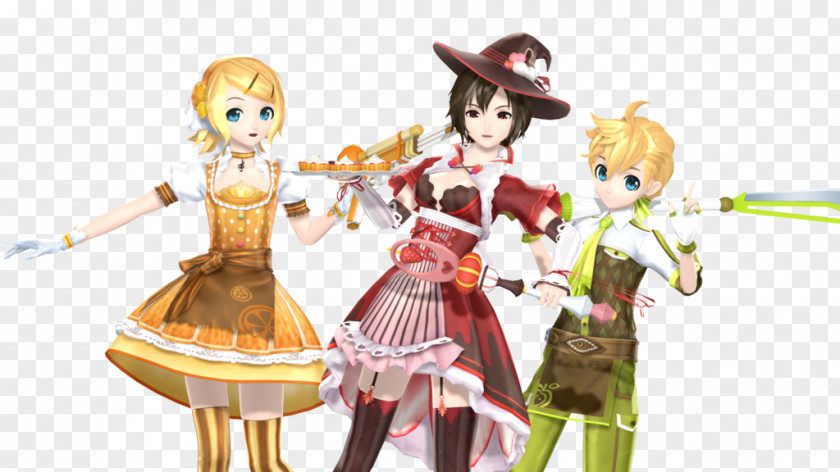 Hatsune Miku Kagamine Rin/Len Vocaloid Meiko MikuMikuDance PNG