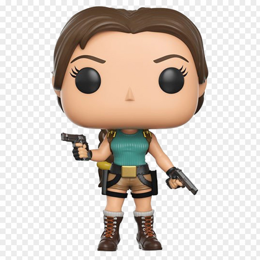 Lara Croft Tomb Raider Funko POP Games Video PNG