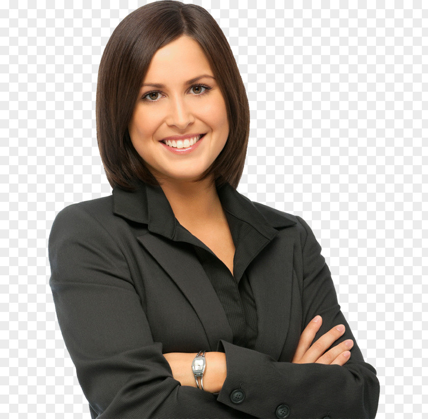 Professional Women Businessperson Blade PC Management PNG