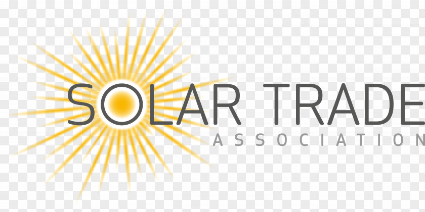 Solar Energy Logo Power Trade Association Industry Business PNG