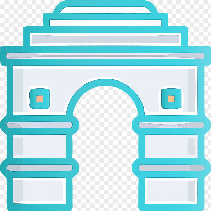 Turquoise Line PNG