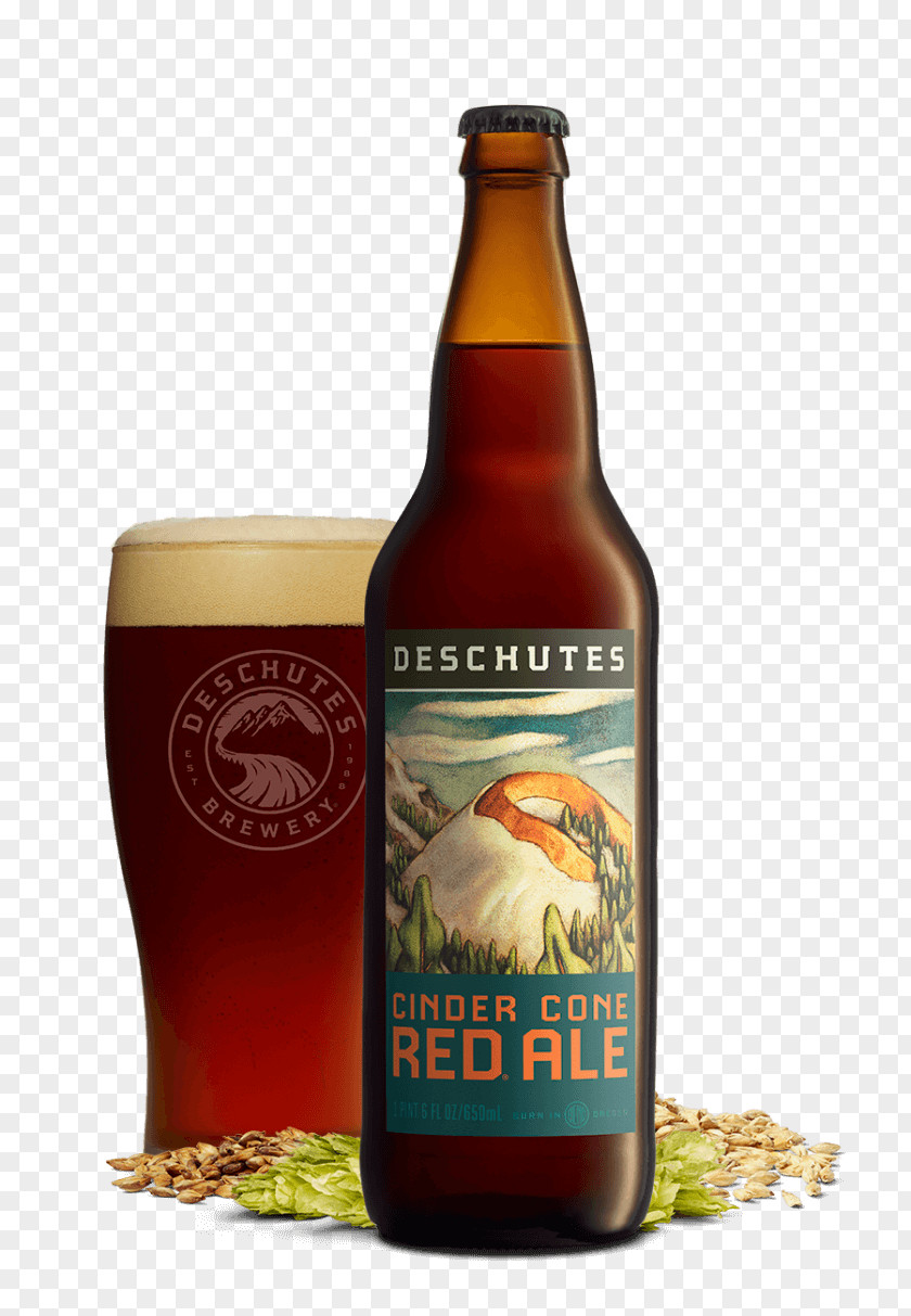 Beer Irish Red Ale Wheat Deschutes Brewery PNG