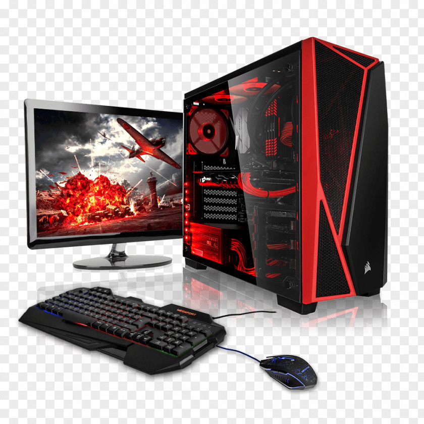 Computer Megaport PC Gamer AMD FX-6100 Gaming Desktop Computers Cases & Housings PNG