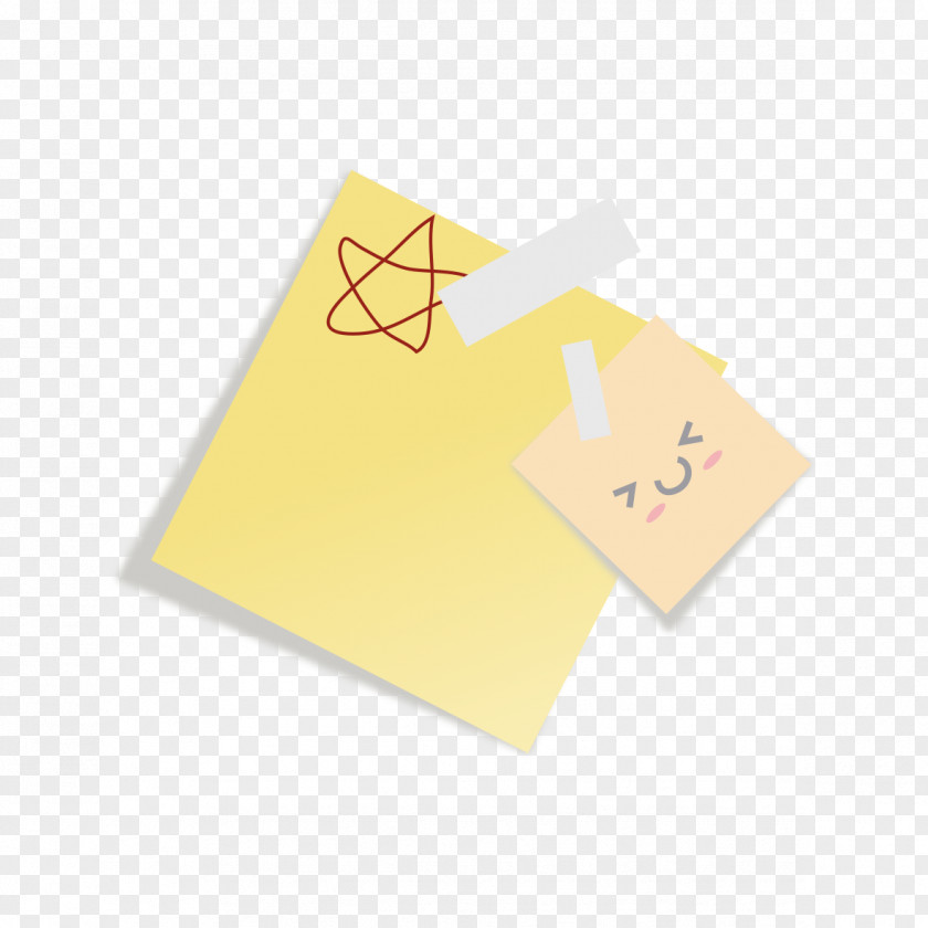 Cute Paper Notes Post-it Note Download PNG