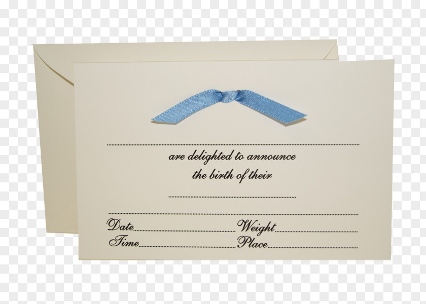 Fancy Wedding Invitation With Bow Paper Rectangle PNG