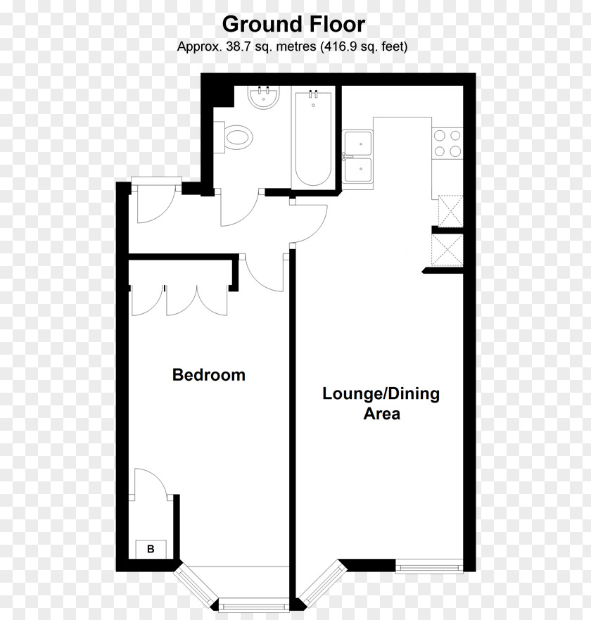Ground Floor Plan Furniture Bedroom Christleton PNG