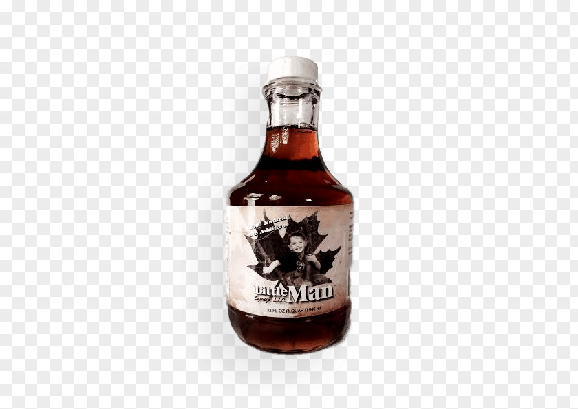 Syrup Bottle Glass Liqueur Maple PNG