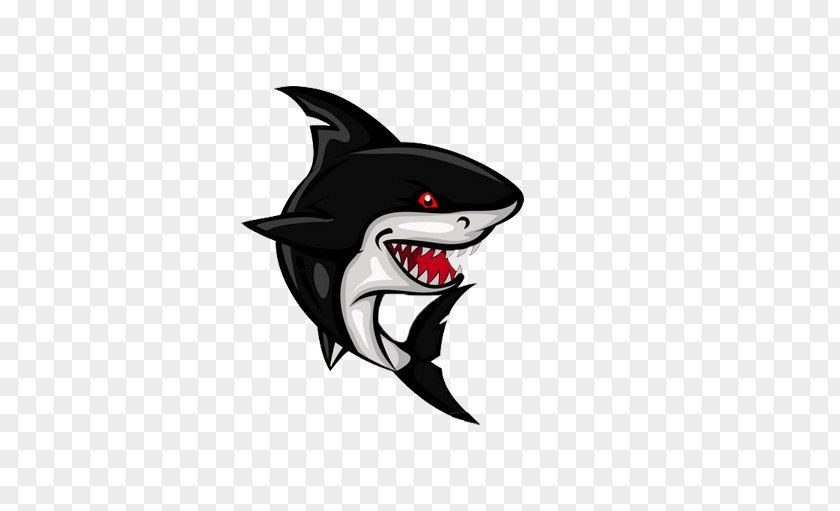 Black Shark Photos Cartoon Clip Art PNG
