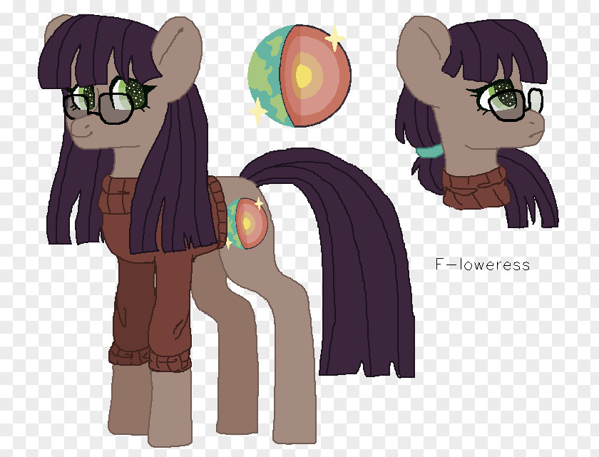 Horse Pony Cartoon Character PNG