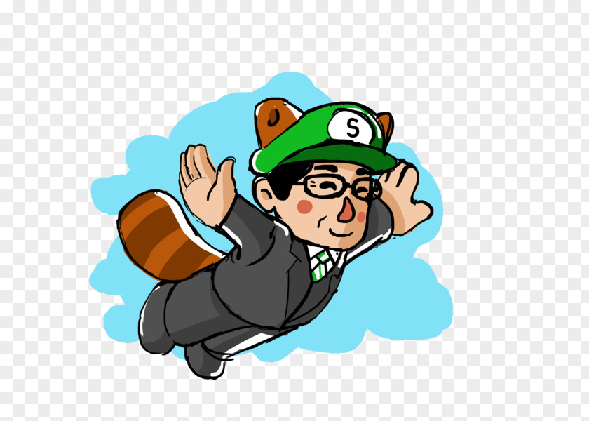 Tribute Satoru Iwata Super Mario Bros. Video Game Drawing PNG