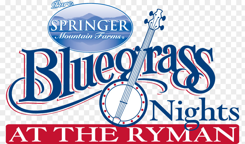 Bluegrass Ryman Auditorium Grand Ole Opry WSM Logo PNG