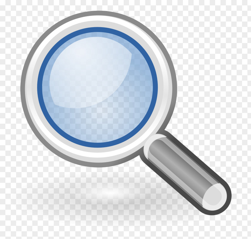 Clip On Magnifying Glass Loupe Free Content Art PNG