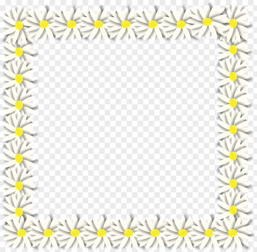 Daisy Frame Picture Frames Blog Pattern PNG