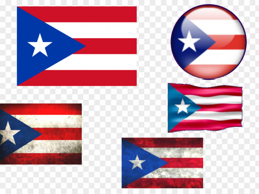 Flag Of Puerto Rico Drawing PNG