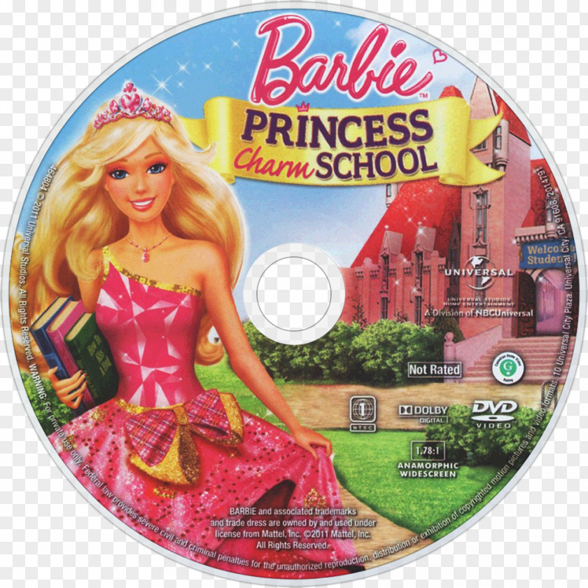 Princess Barbie DVD Compact Disc Film Video CD PNG