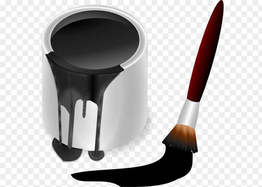 Ucket Paintbrush Painting Clip Art PNG