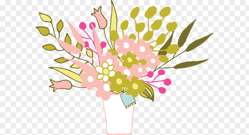 Watercolor Flower Clipart Cartoon Floral Design Cut Flowers Petal Bouquet PNG
