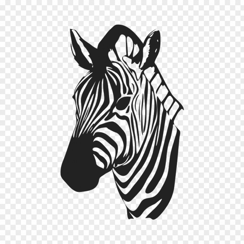 Zebra Quagga New Brunswick High School Product Neck PNG