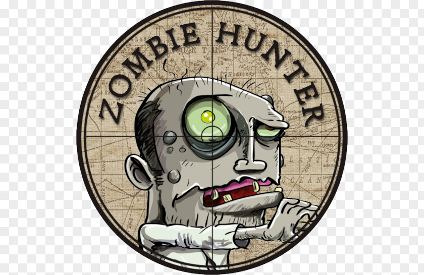 Zombie Cupcake Sticker Label PNG Label, zombie clipart PNG