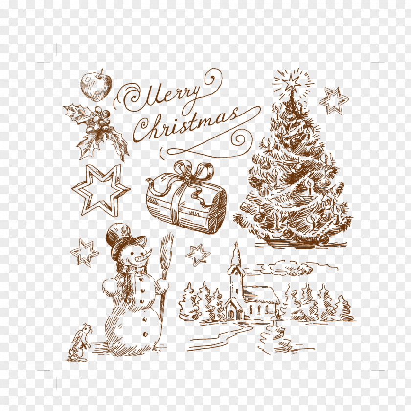 Artwork Christmas Tree Ornament Illustration PNG