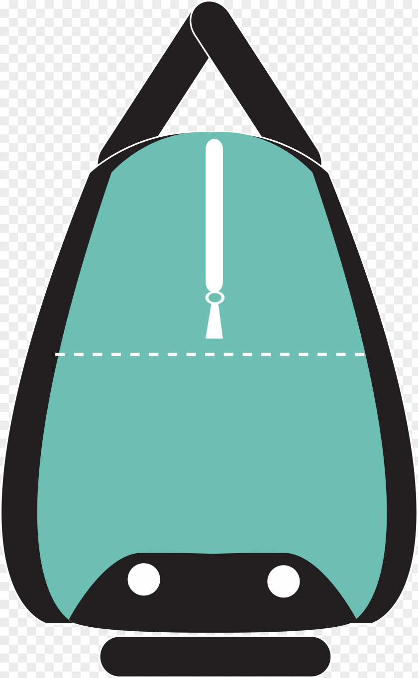Blue Cartoon Backpack Map Bag Computer File PNG