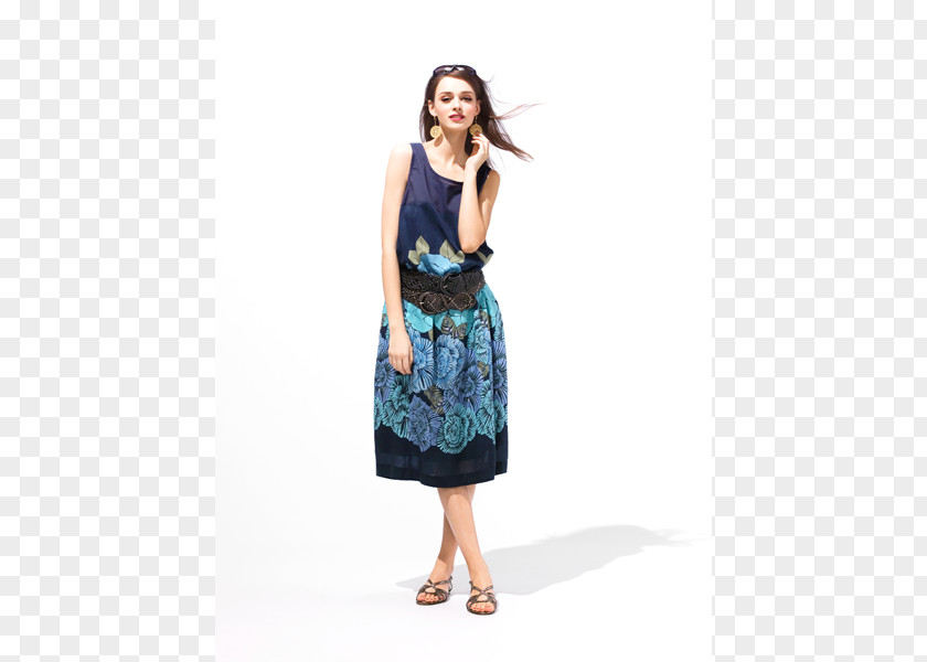 Dress Fashion Skirt Turquoise PNG