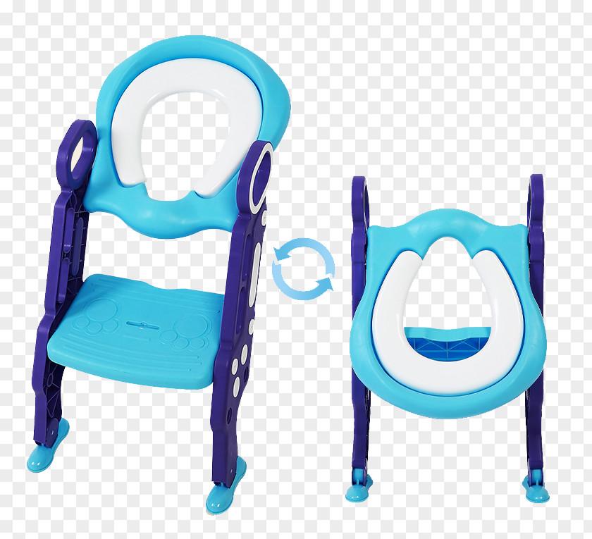 Folding Toilet Seat Cushion Chair Stool PNG