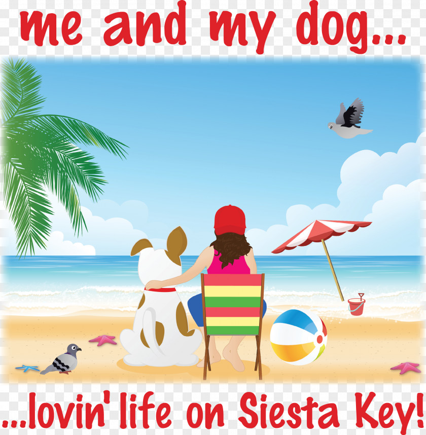 T-shirt Dog Siesta Key Sarasota PNG