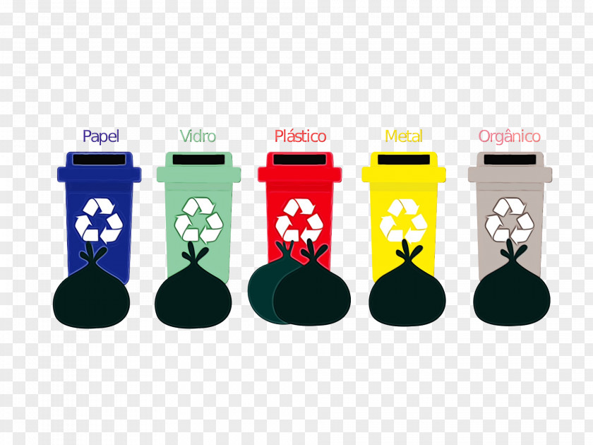 Waste Sorting Recycling Collection PNG